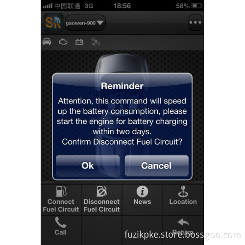 Automotive GPS Tracker Android APP GPS Tracking for Smartphone
